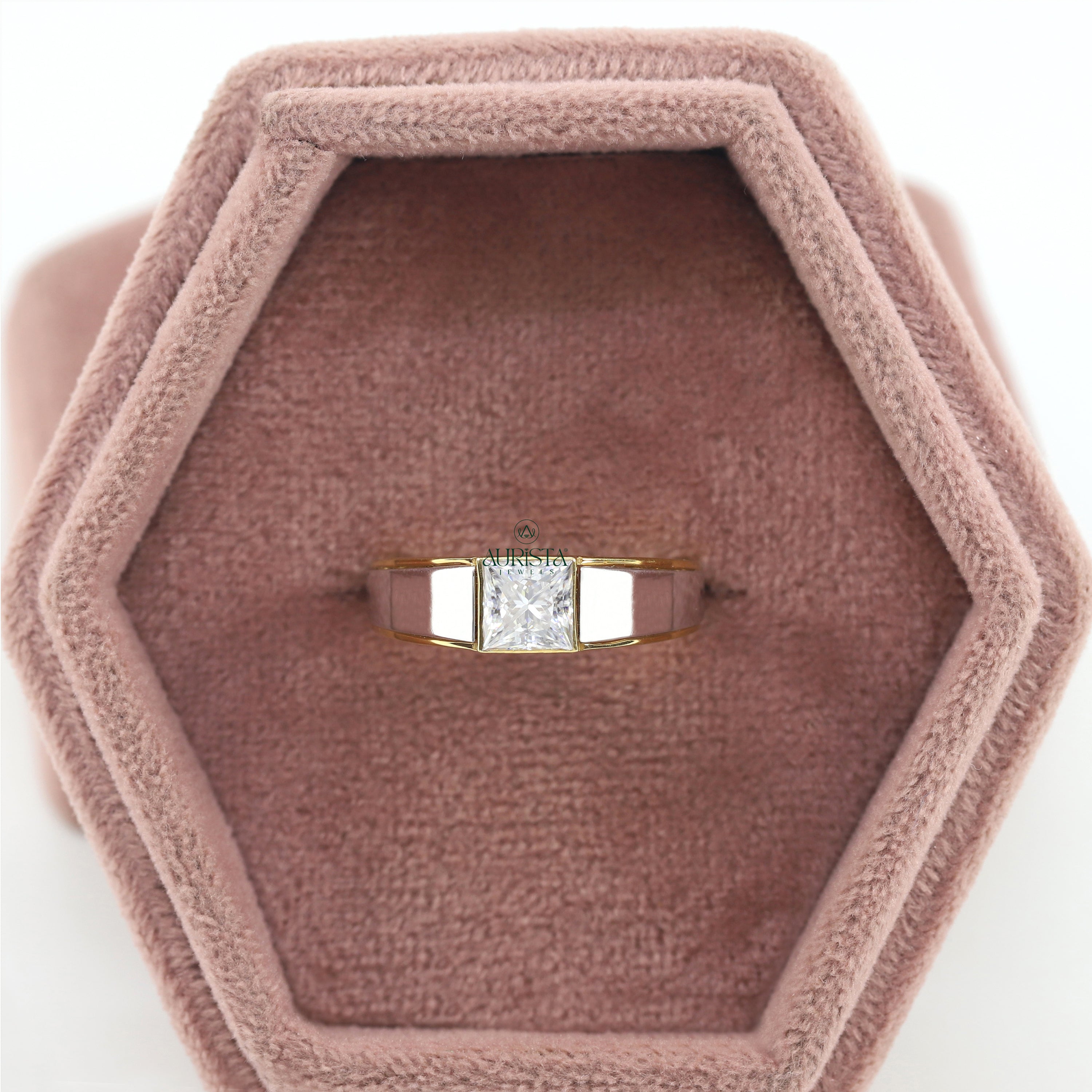 Elegant Diamond Band for Men