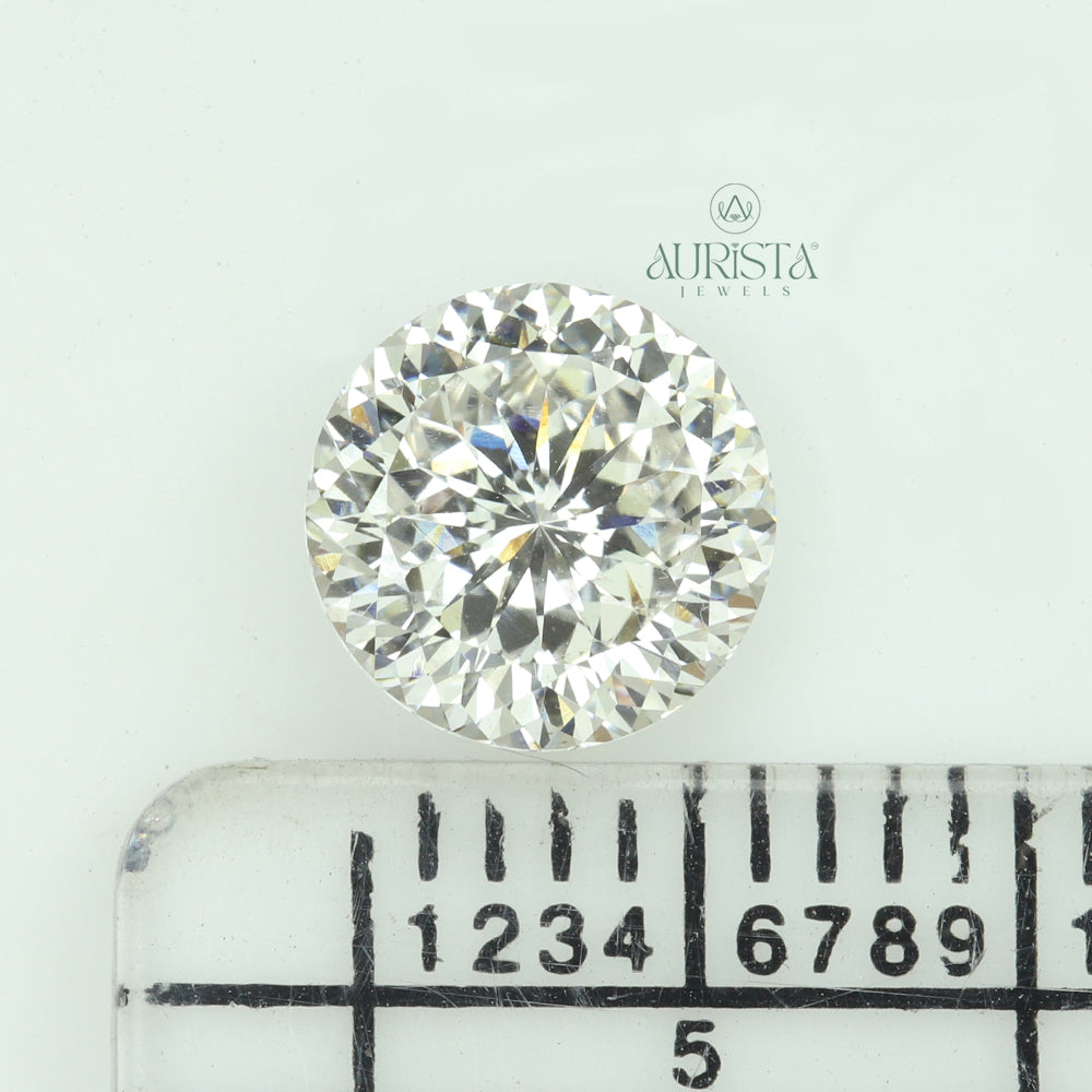 1.50 CT Round Portuguese Shape Lab Diamond for Jewelry