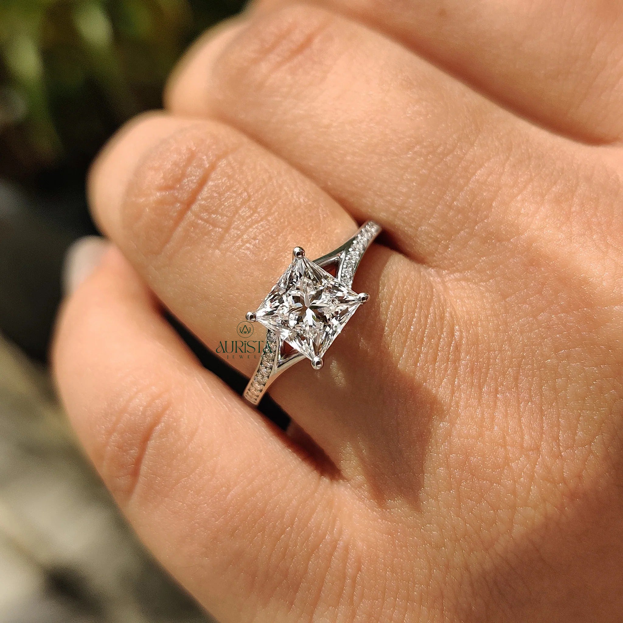 Golden Pave Light – Luxe Band with Elegant Sparkle