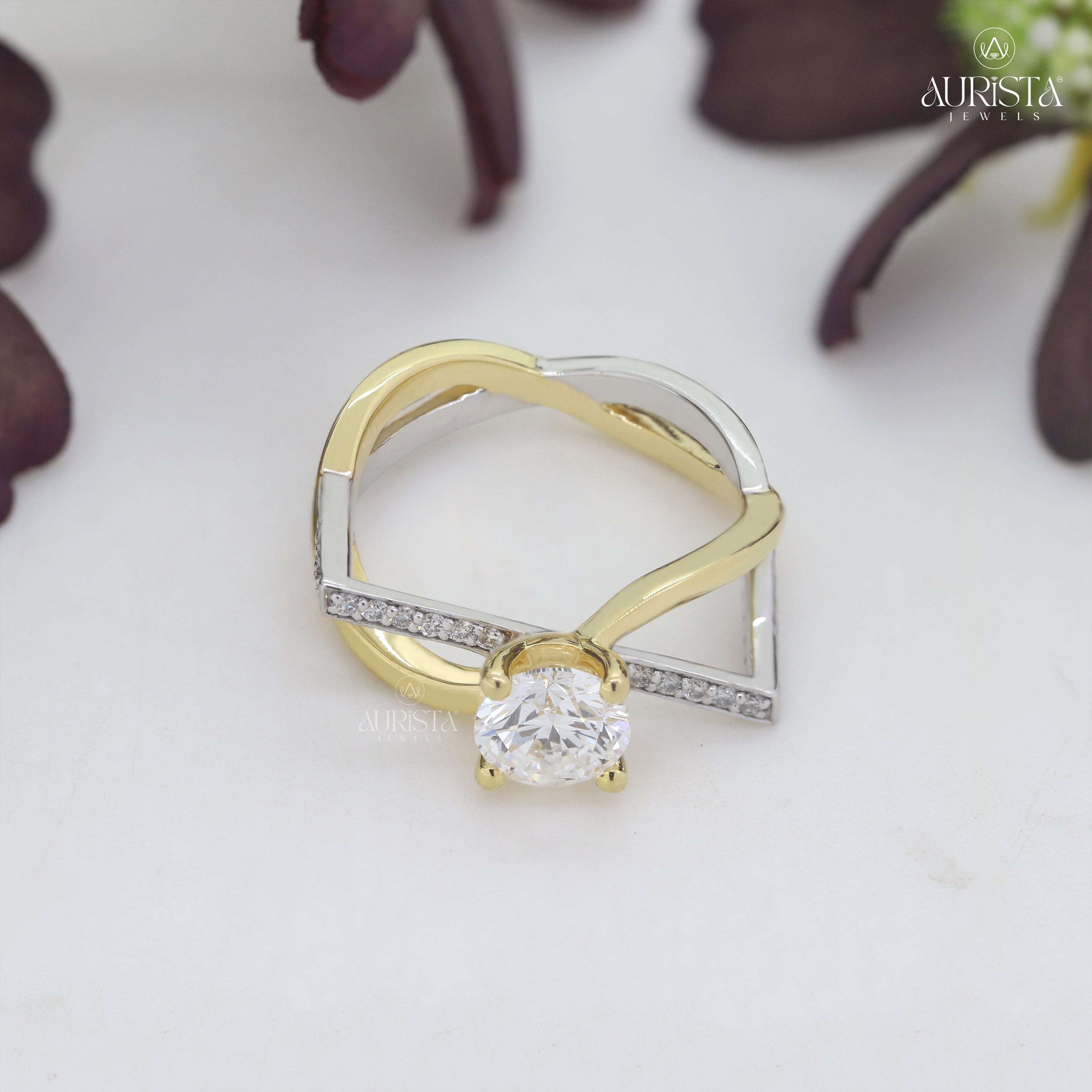 The Diamond of Forever – Custom Round White Diamond Ring