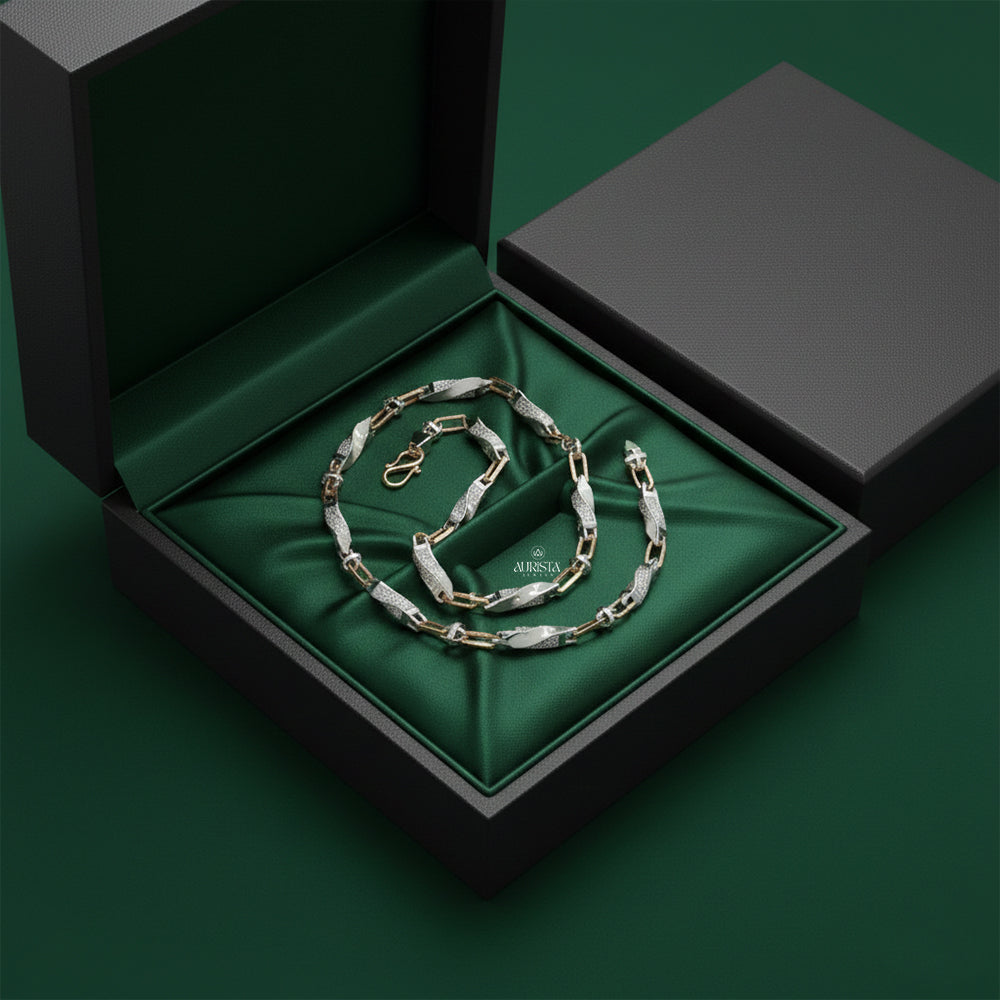 Elegant Diamond Pendant for Men