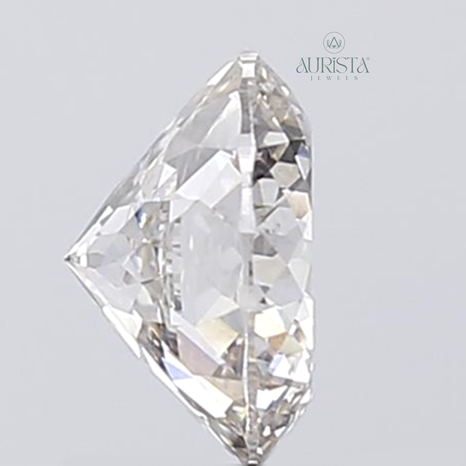 1.50 CT Round Portuguese Shape Lab Diamond for Jewelry