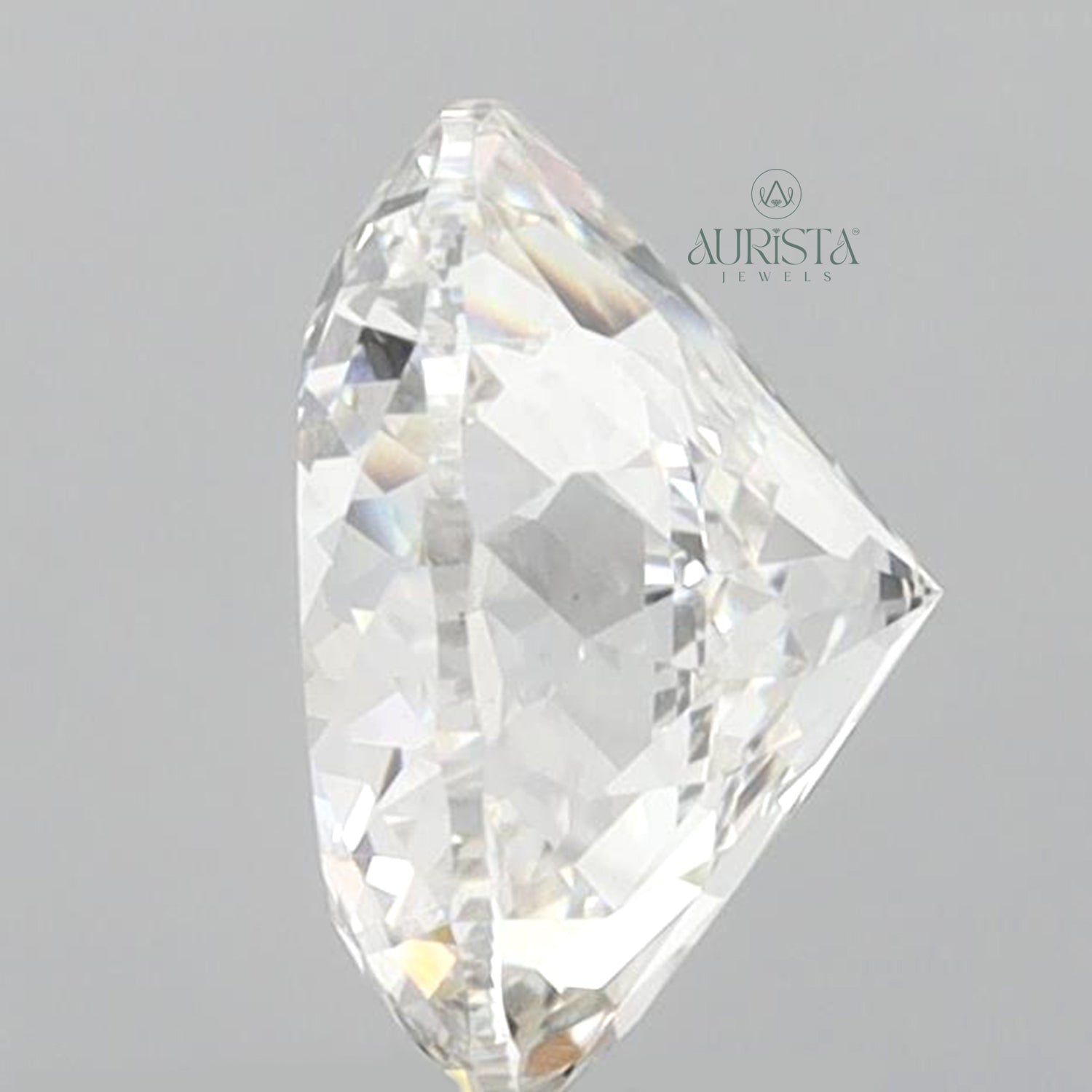 IGI Certified 3.28 CT Round Shape Lab Diamond for Jewelry