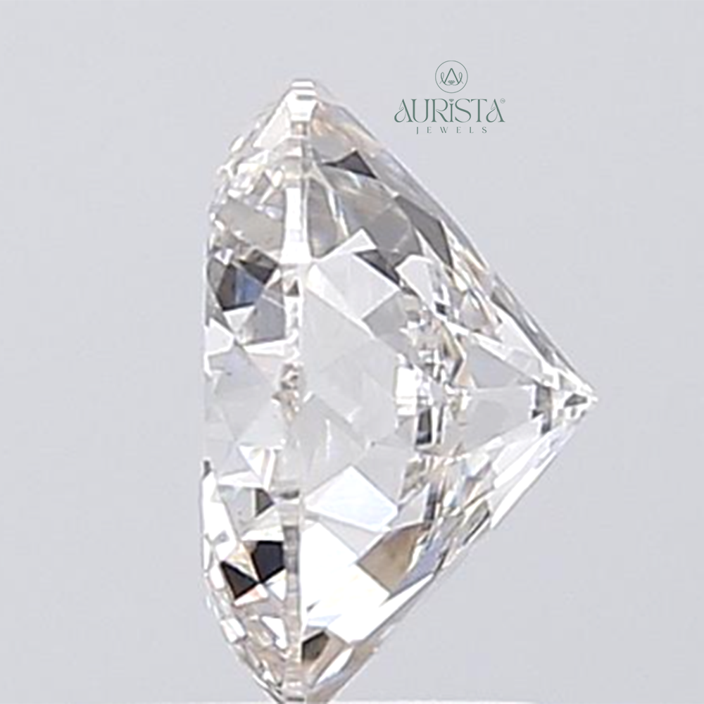 1.50 CT Round Portuguese Shape Lab Diamond for Jewelry