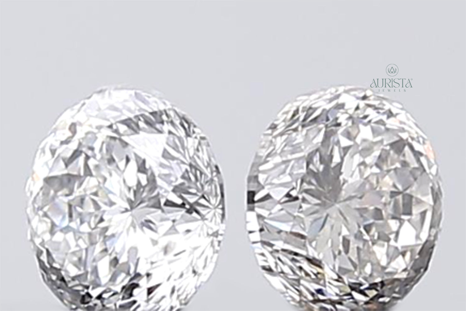 1.00 CT (2 Pcs) Round Portuguese Shape Lab Diamond for Jewelry