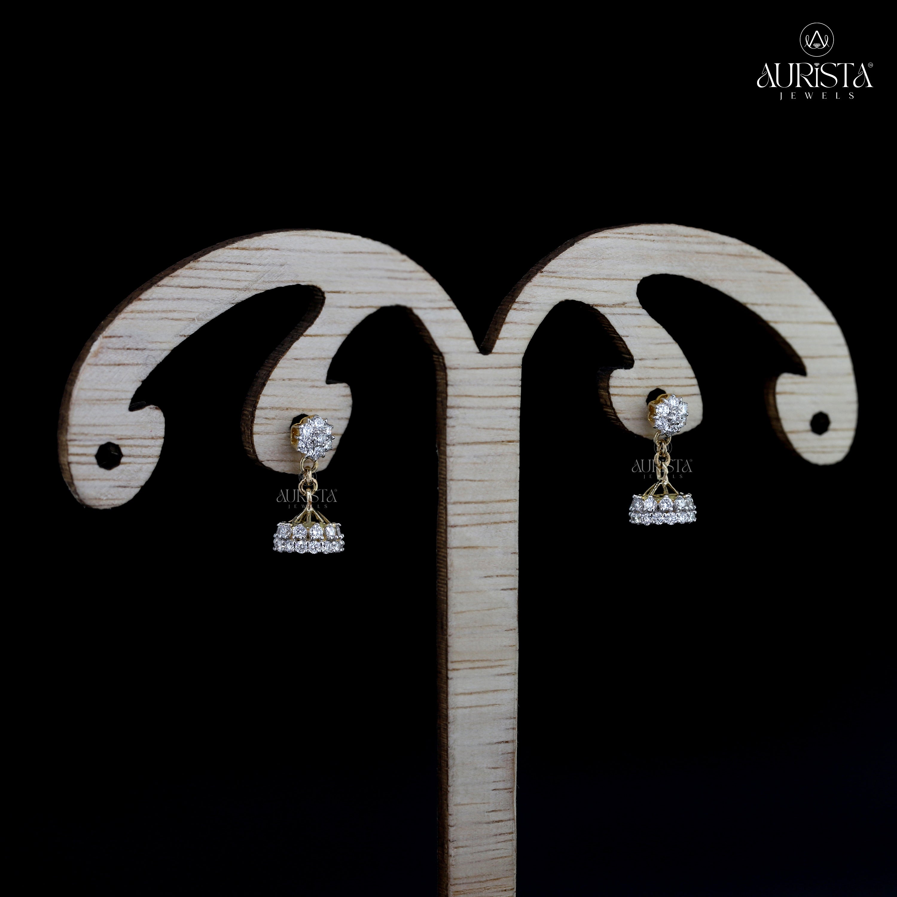 Celestial Glow – Diamond Earrings