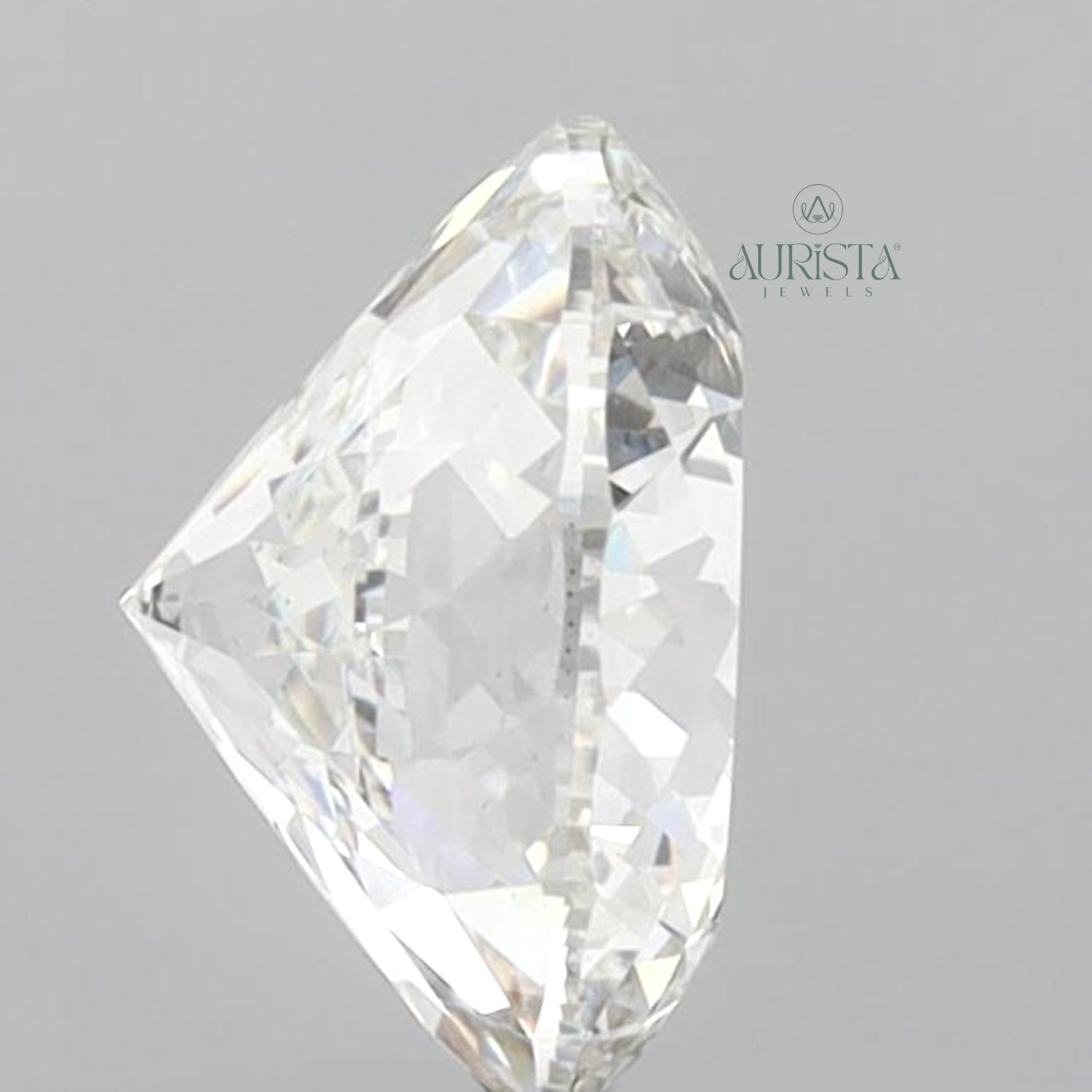 IGI Certified 3.28 CT Round Shape Lab Diamond for Jewelry