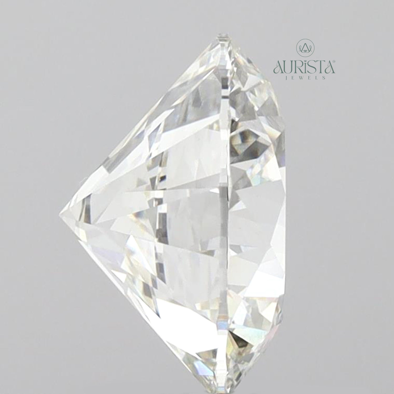 IGI Certified 5.32 CT Round Shape Lab Diamond for Jewelry