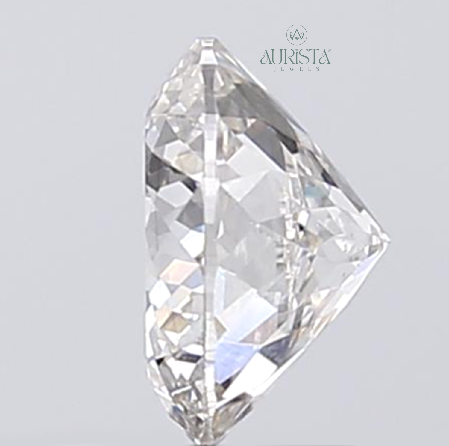 1.50 CT Round Portuguese Shape Lab Diamond for Jewelry