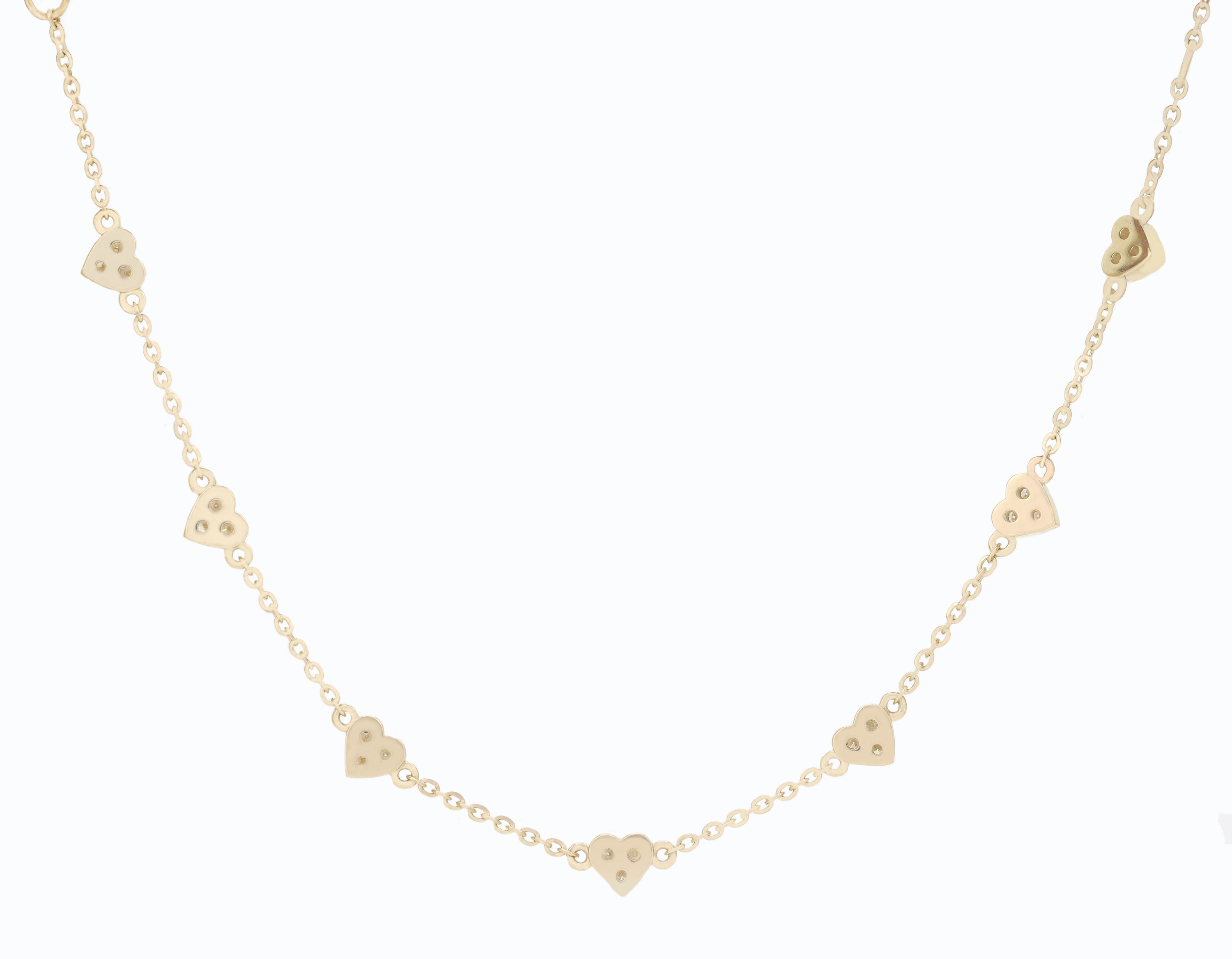 Whispered Glow – Yellow Gold Bracelet with Diamonds