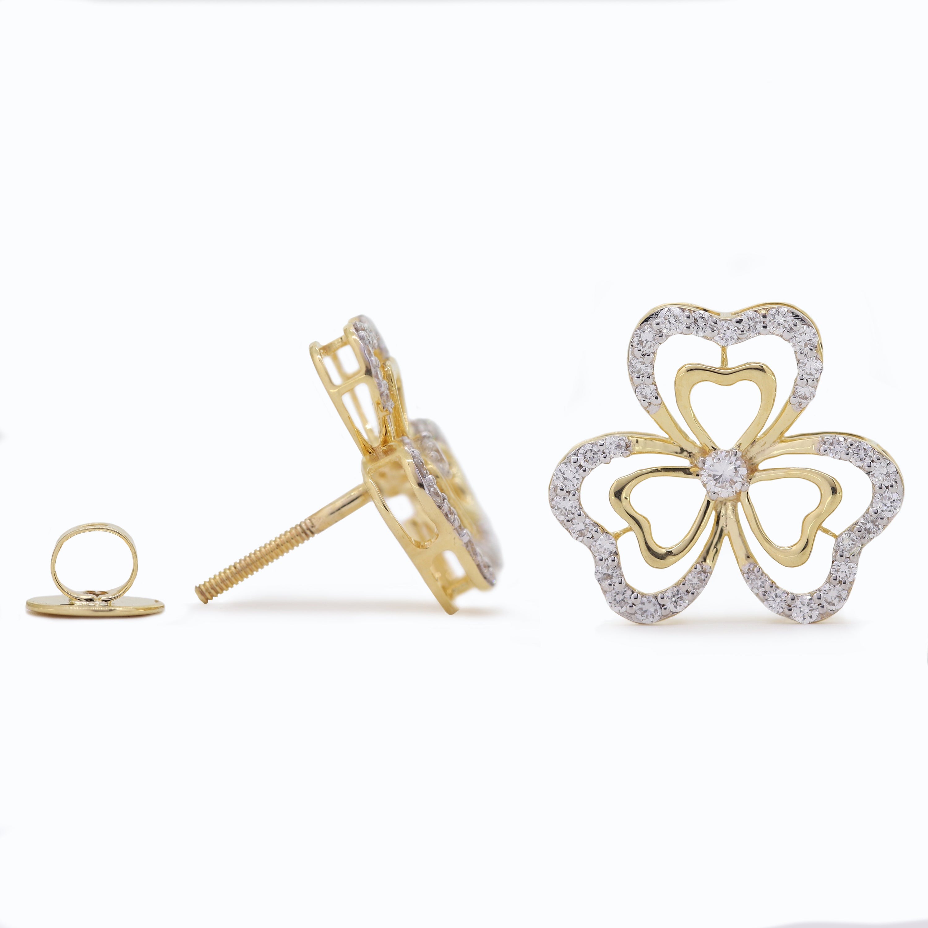 Timeless Spark Round Cut Diamond Jewelry Set