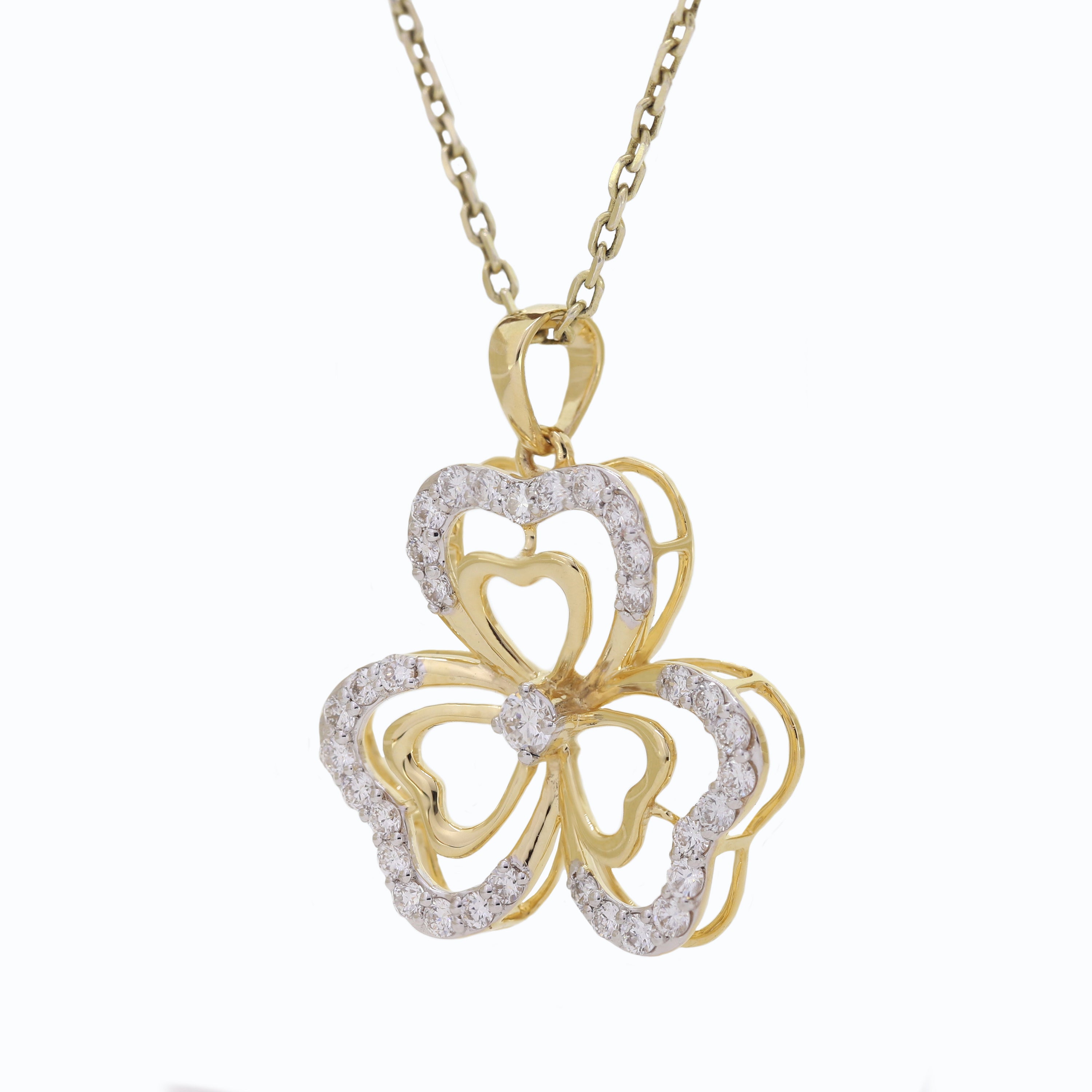 Timeless Spark Round Cut Diamond Jewelry Set