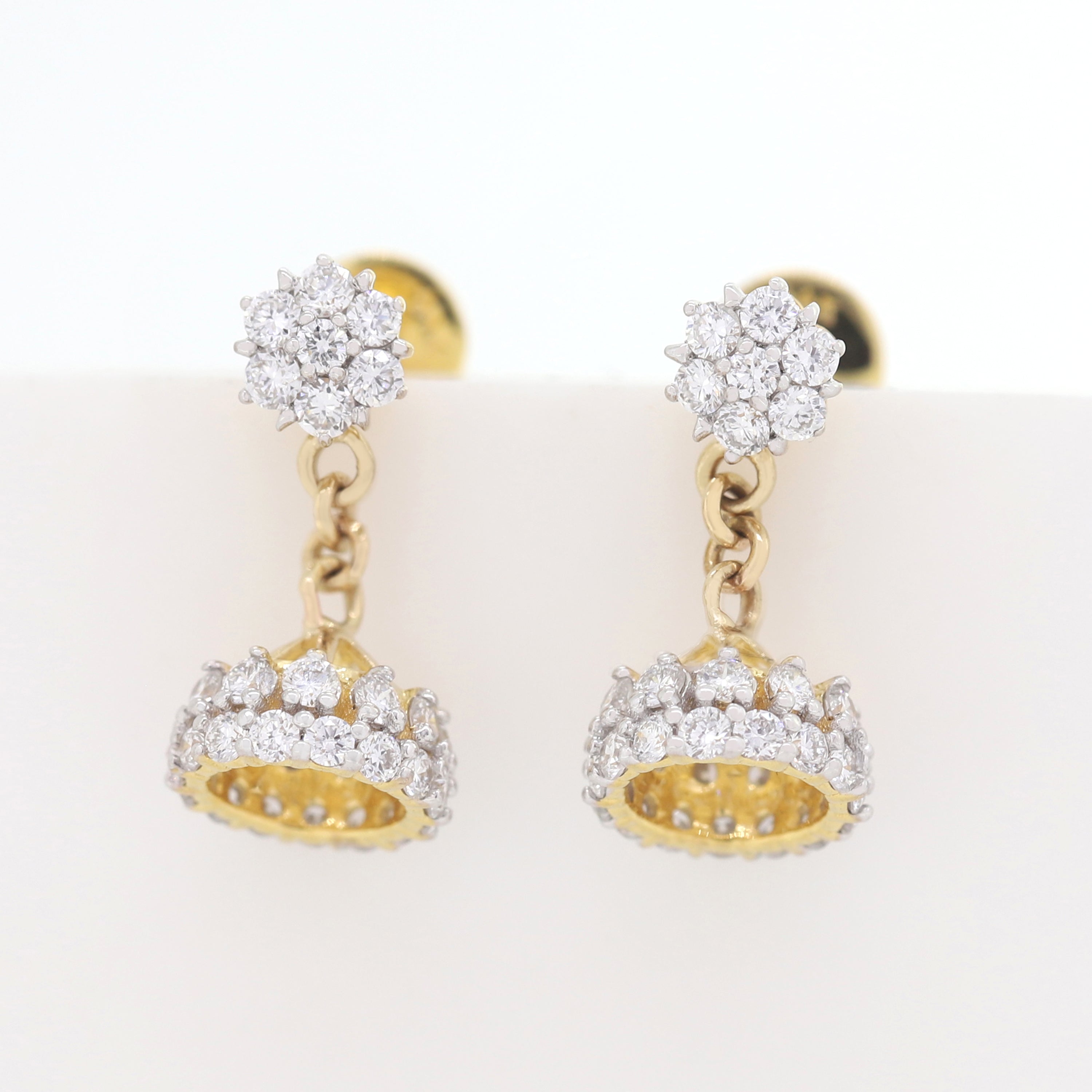 Celestial Glow – Diamond Earrings