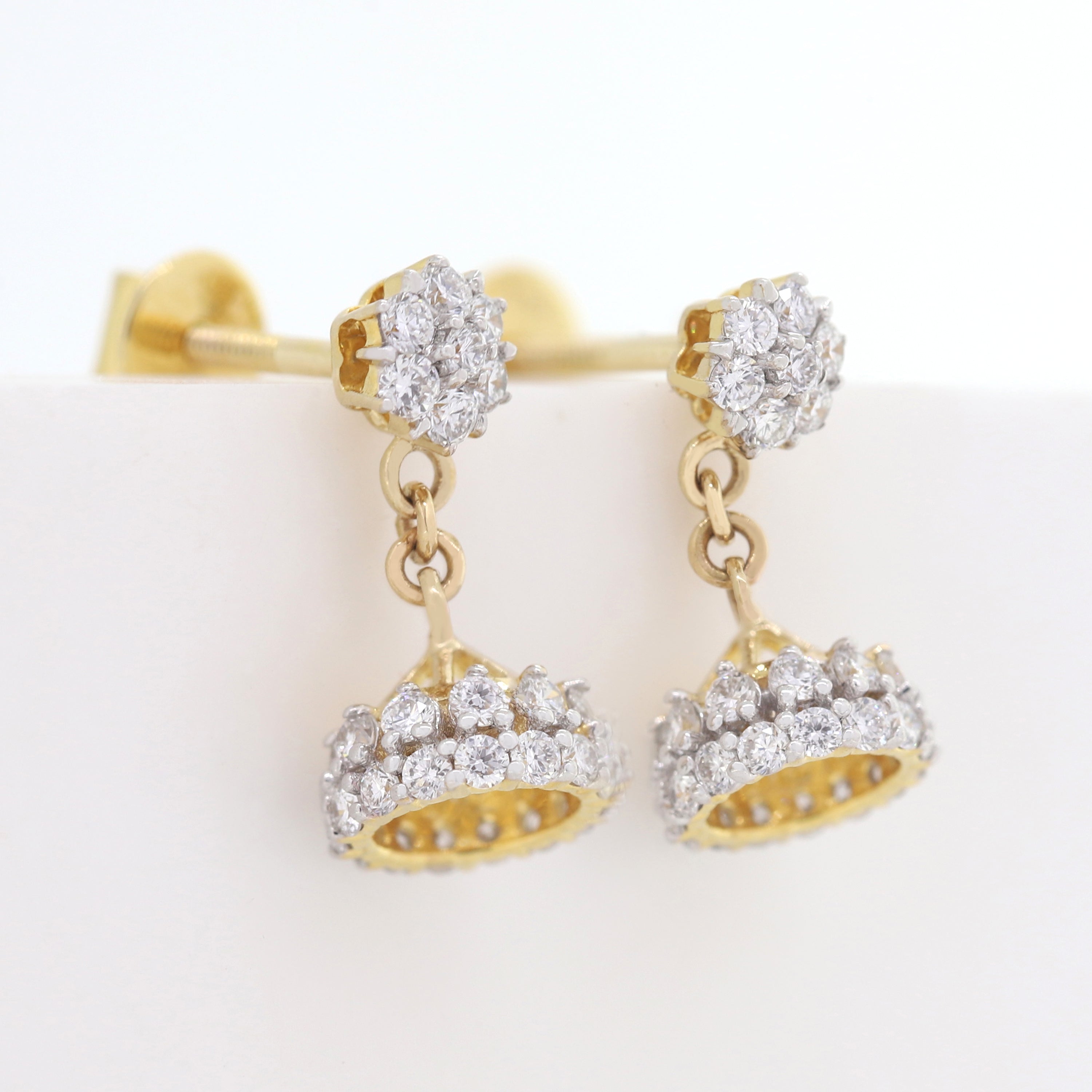 Celestial Glow – Diamond Earrings