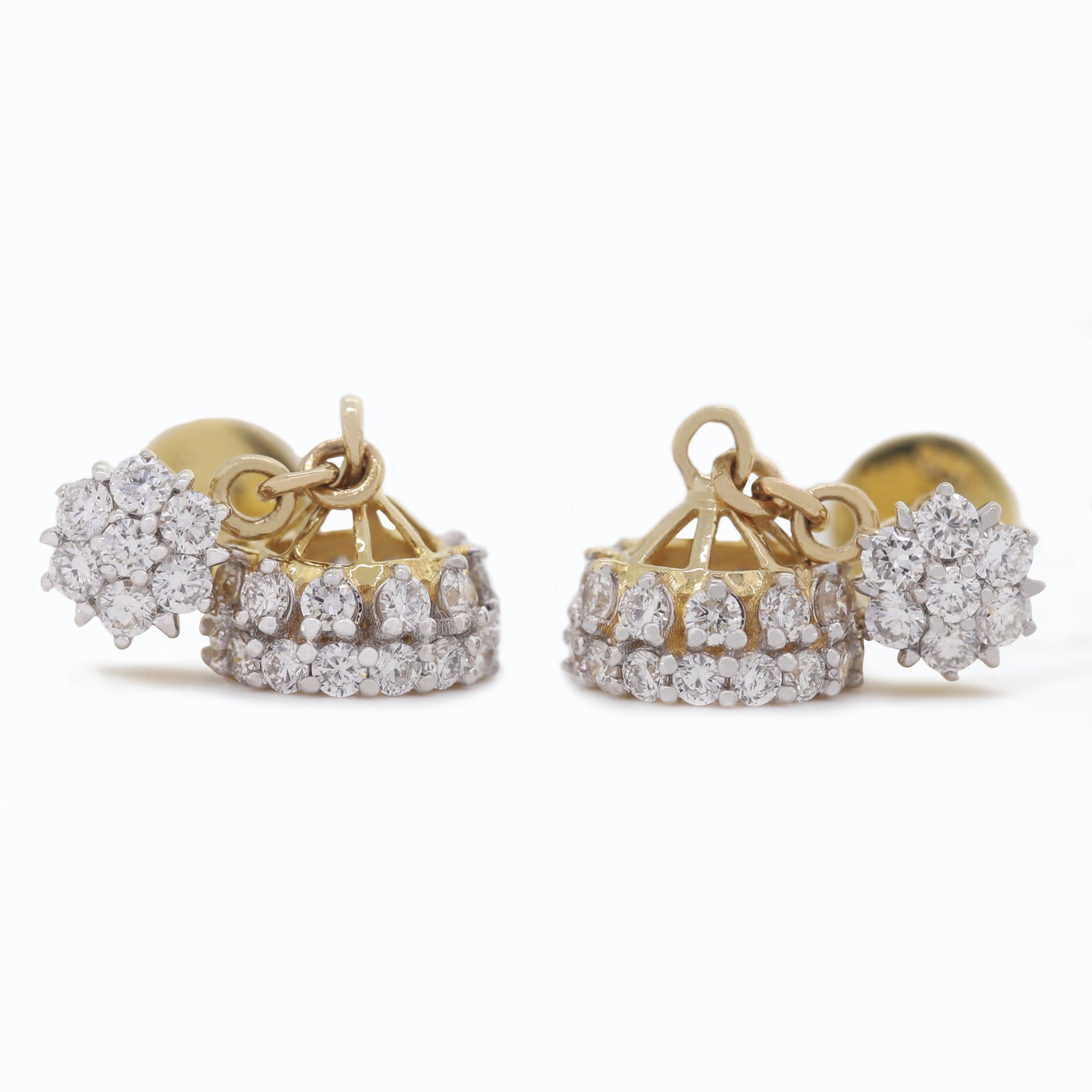 Celestial Glow – Diamond Earrings