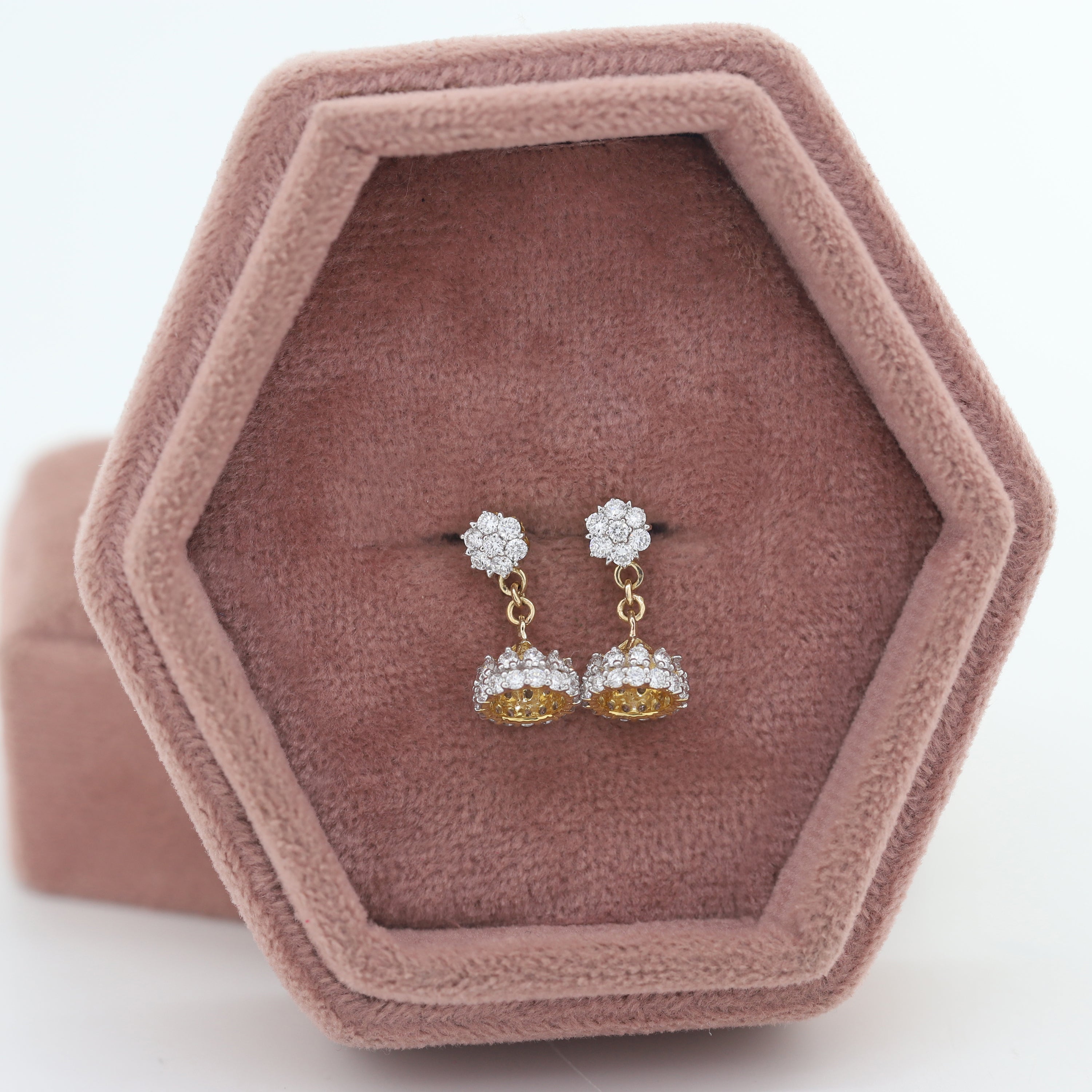 Celestial Glow – Diamond Earrings