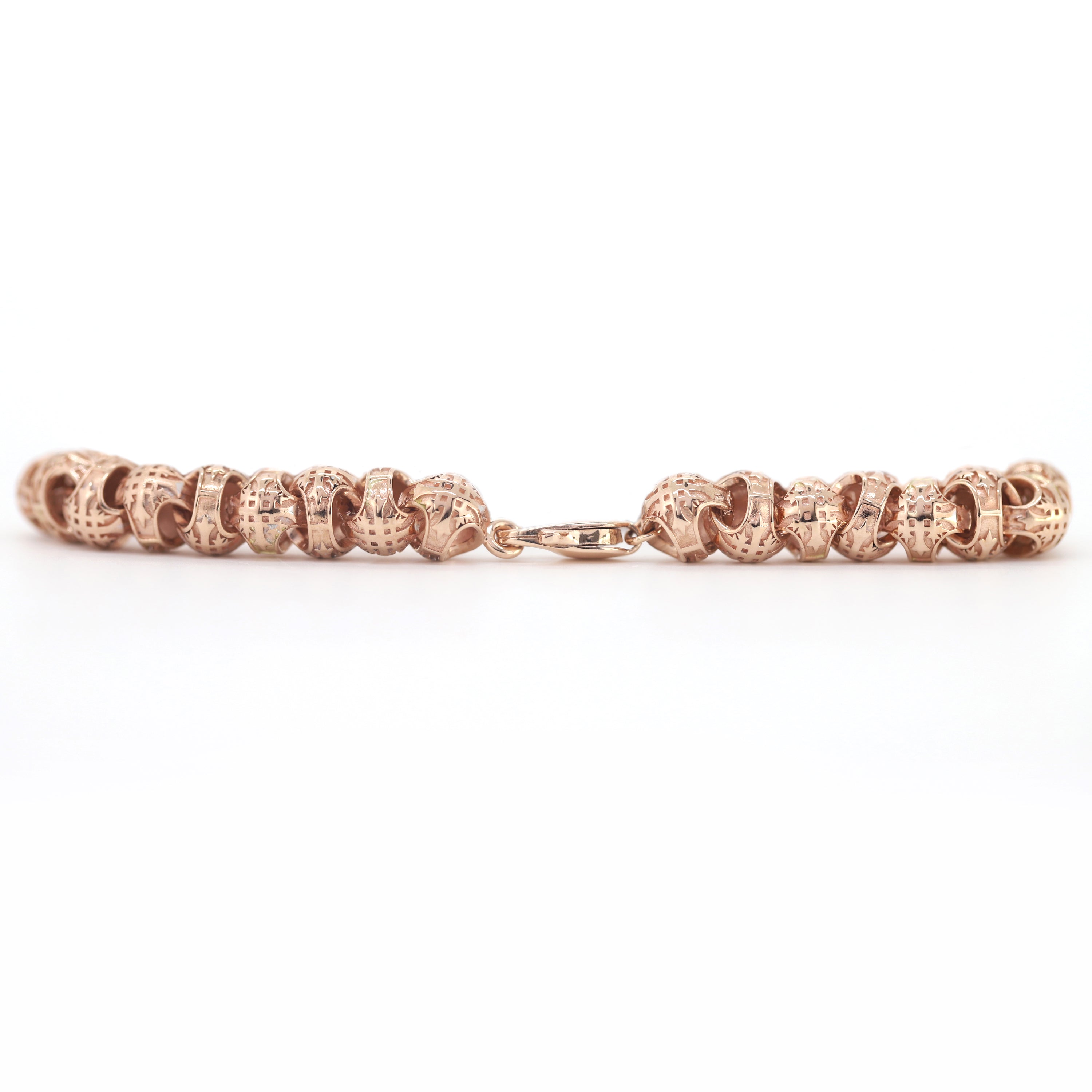 Promise of Light – Rose Gold Bracelet with Round Diamonds