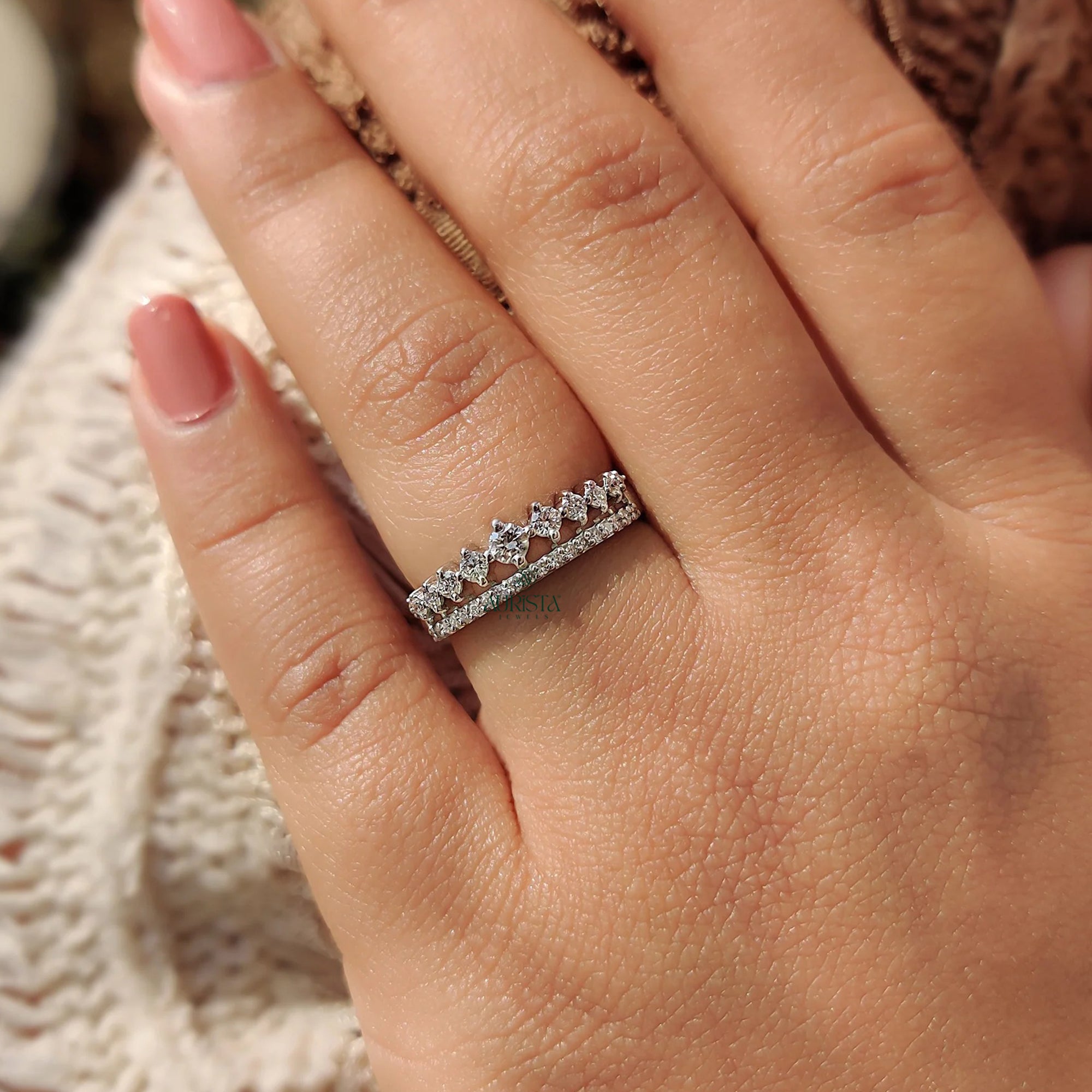 Lustre Divine Diamond Ring