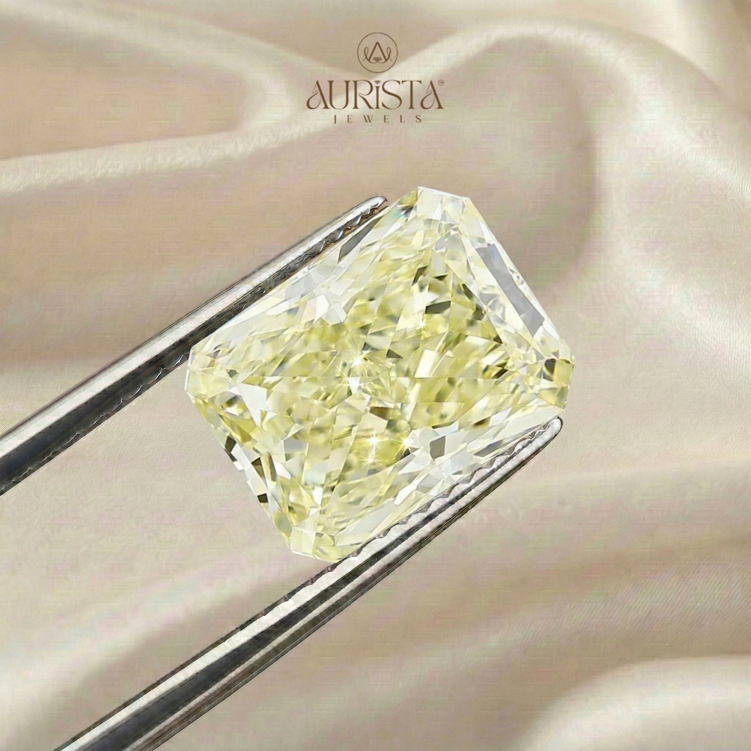 IGI Certified 1.00-5.00 CT Radiant Shape Lab Diamond for Jewelry