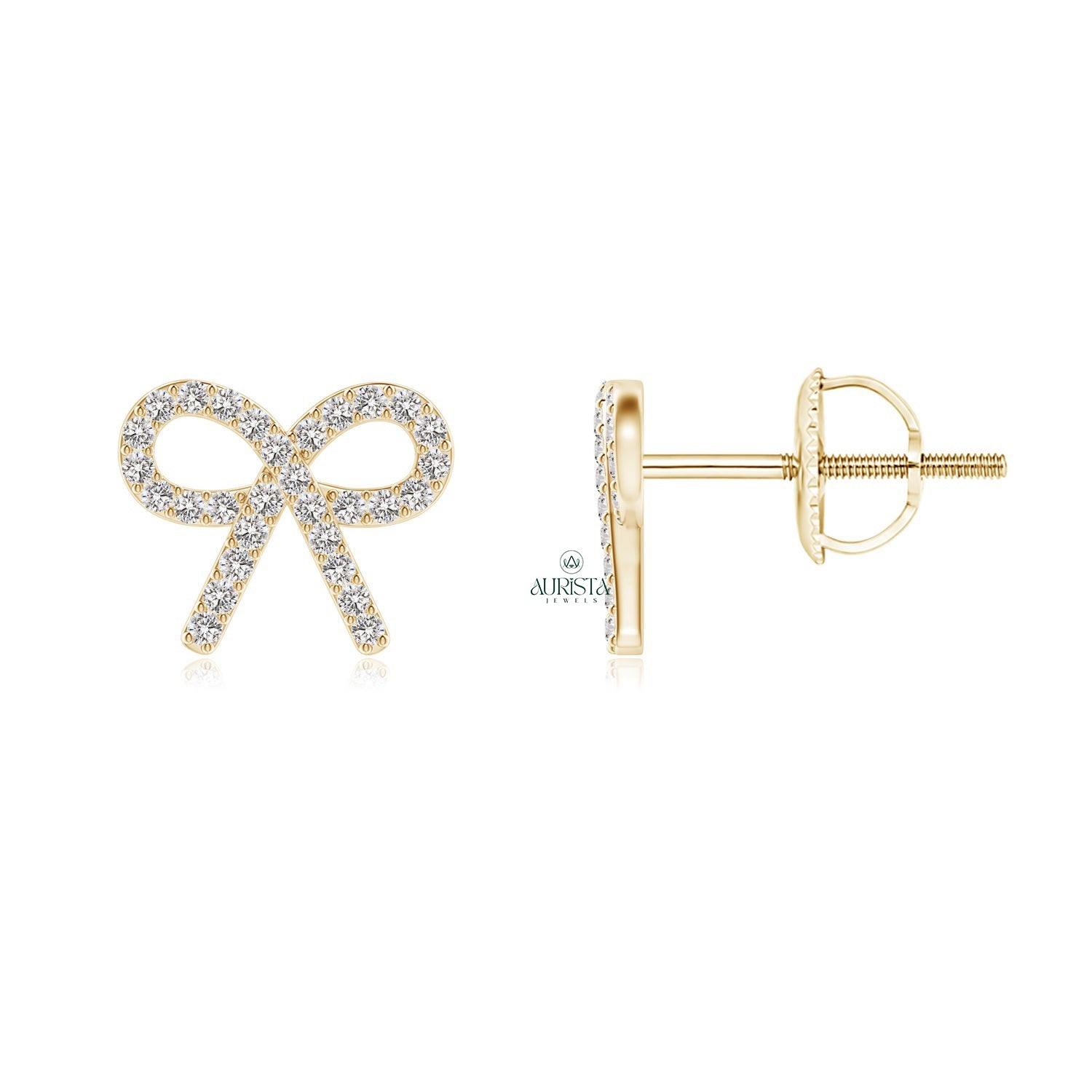 Royal Earrings with Fine Diamond